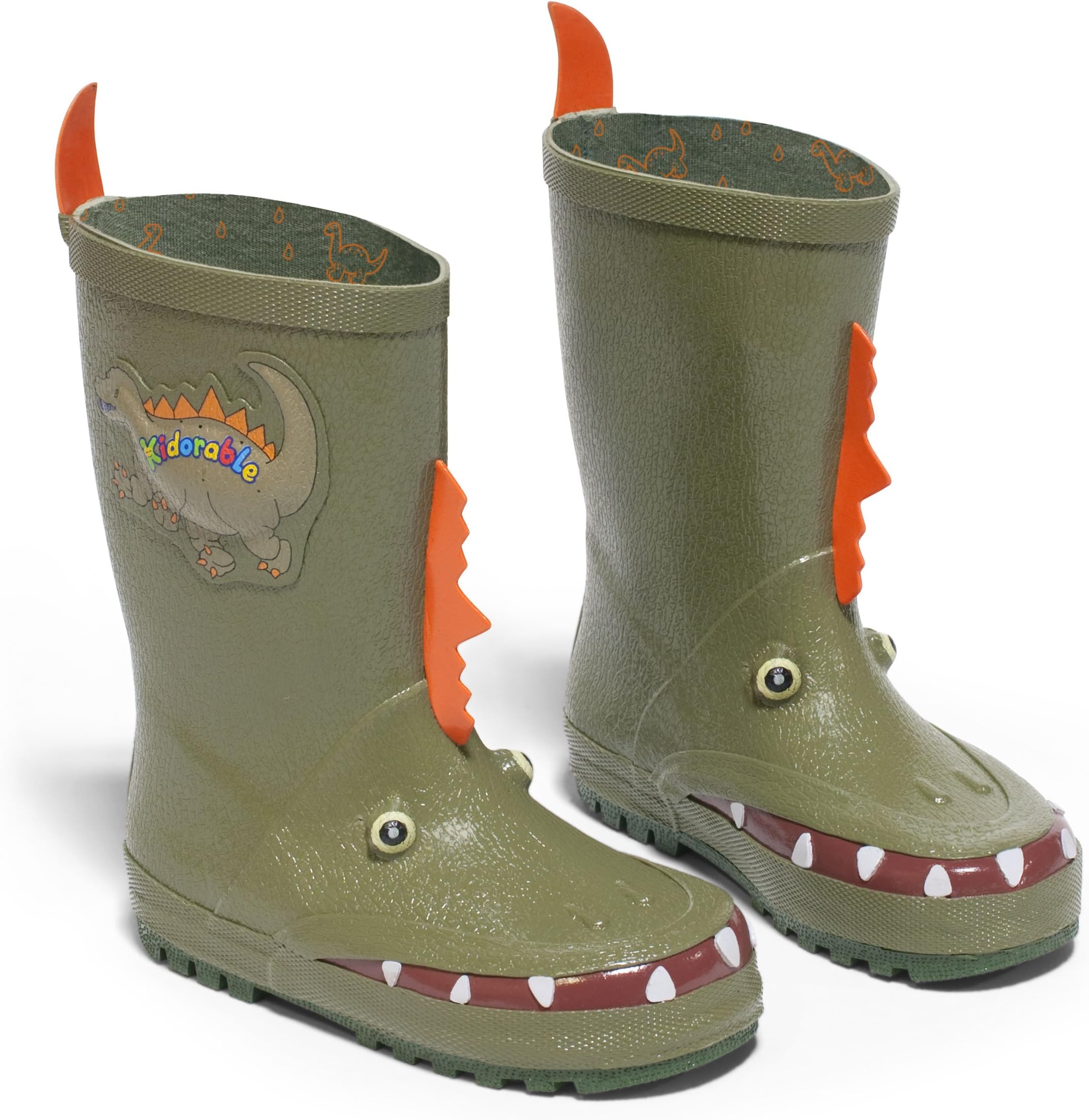 Kidorable Boy's Dinosaur Rain Boot