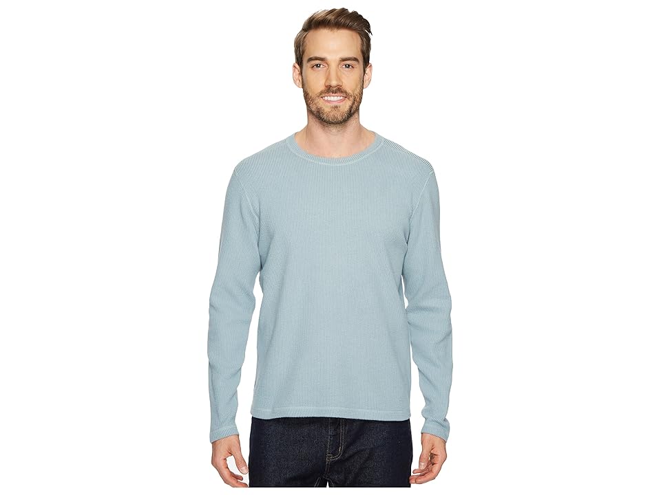 

Agave Denim Pearl Long Sleeve Crew Seersucker Shirt (Arona) Men's Clothing