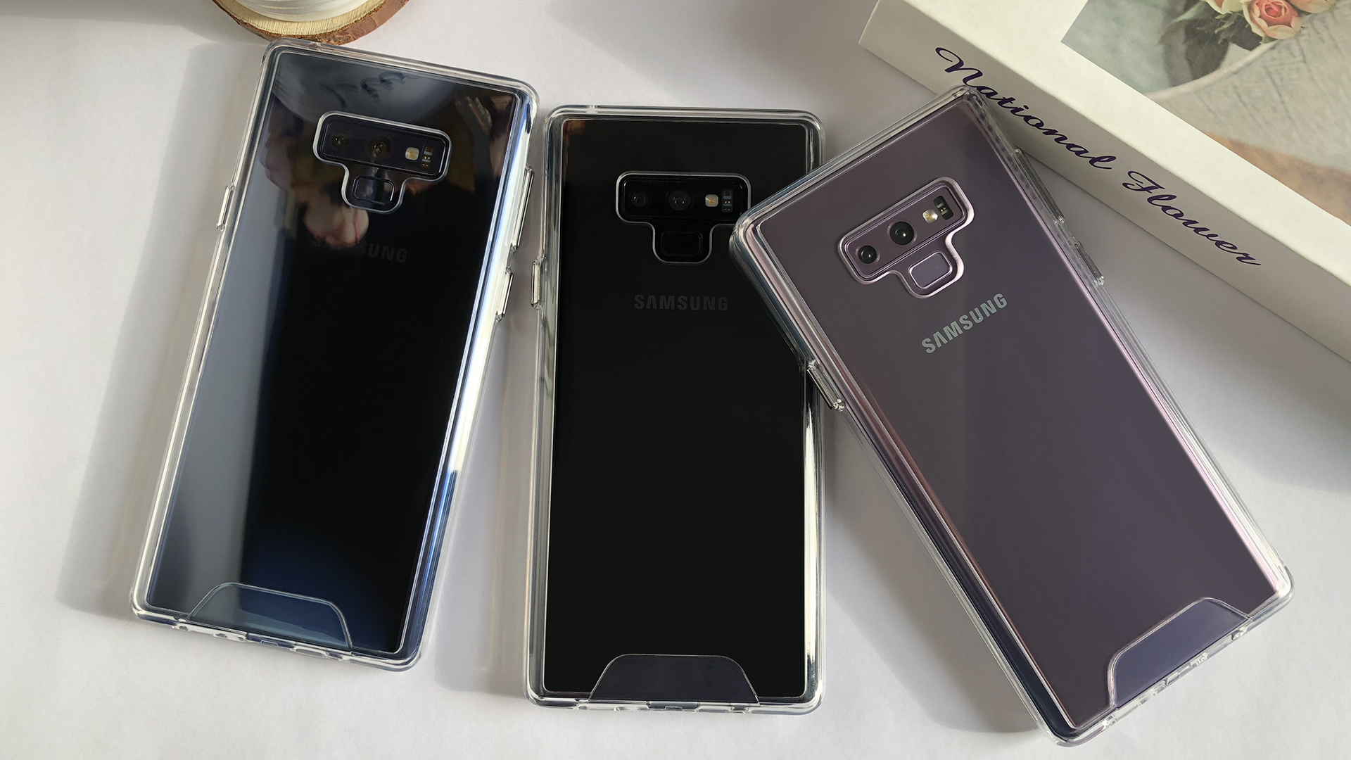 Amazon.com: Rayboen Case for Samsung Galaxy Note 9, Crystal Clear