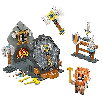 Amazon.com: Qixels S3 Kingdom Weapons Workshop : Toys & Games