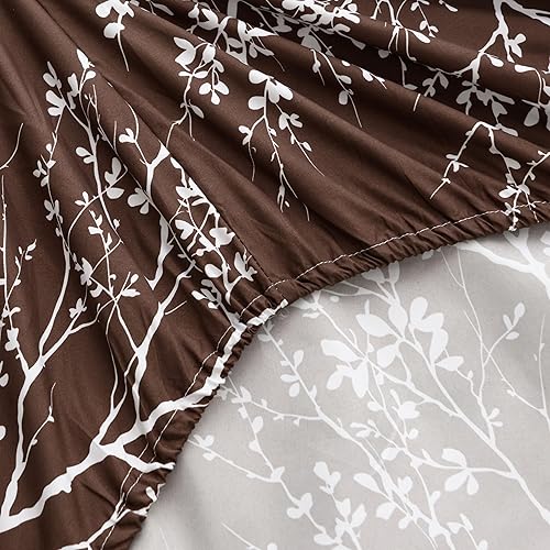 Miniatura 3 de Spirit Linen home Juego de sábanas tamaño King  Sábanas de microfibra pura poliéster de 4 piezas, sábanas bajeras y fundas de almohada - Sábanas