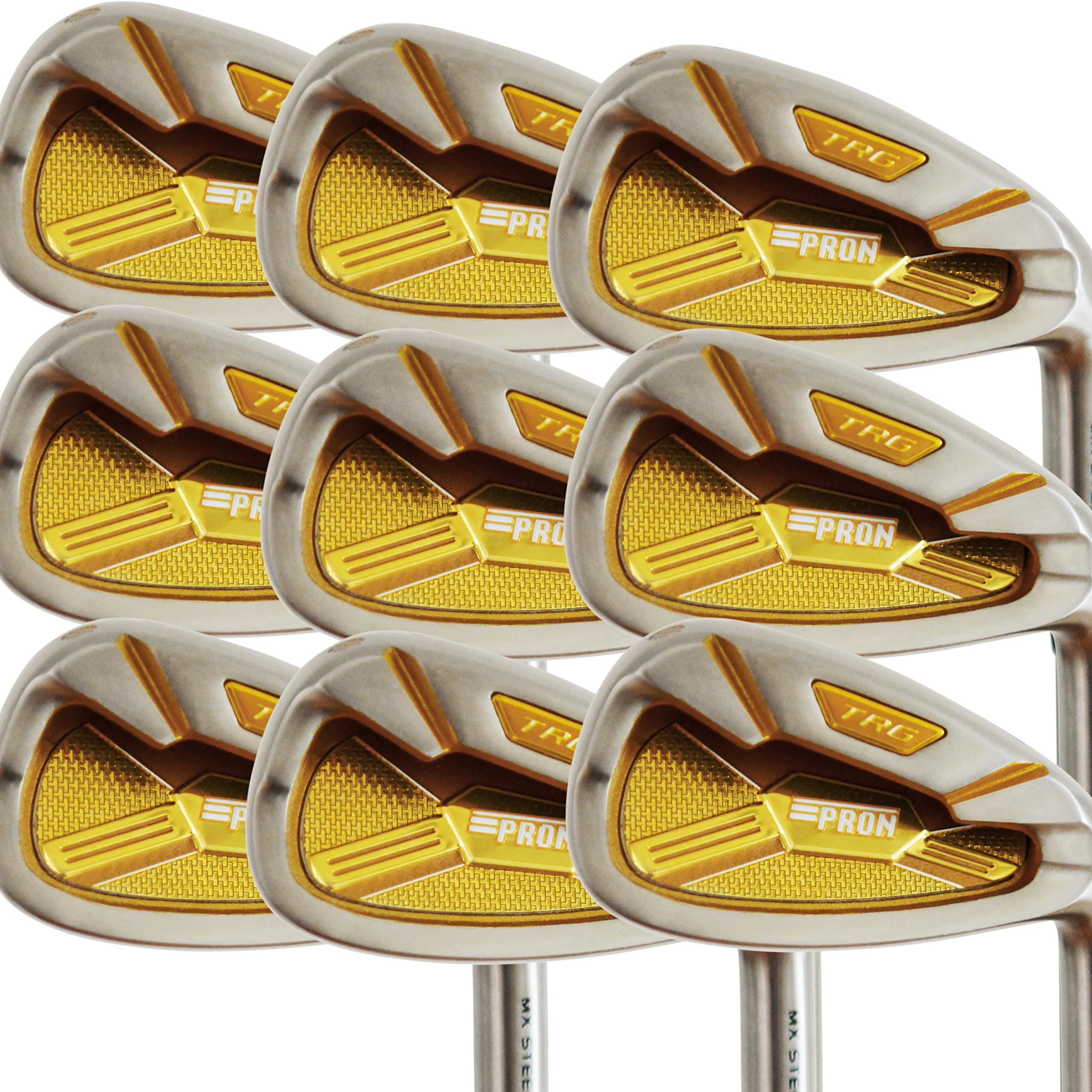 Japan Pron Iron Mens Golf Club Set,Chrome Finish,TRG22 Model,Matrix Stain Steel