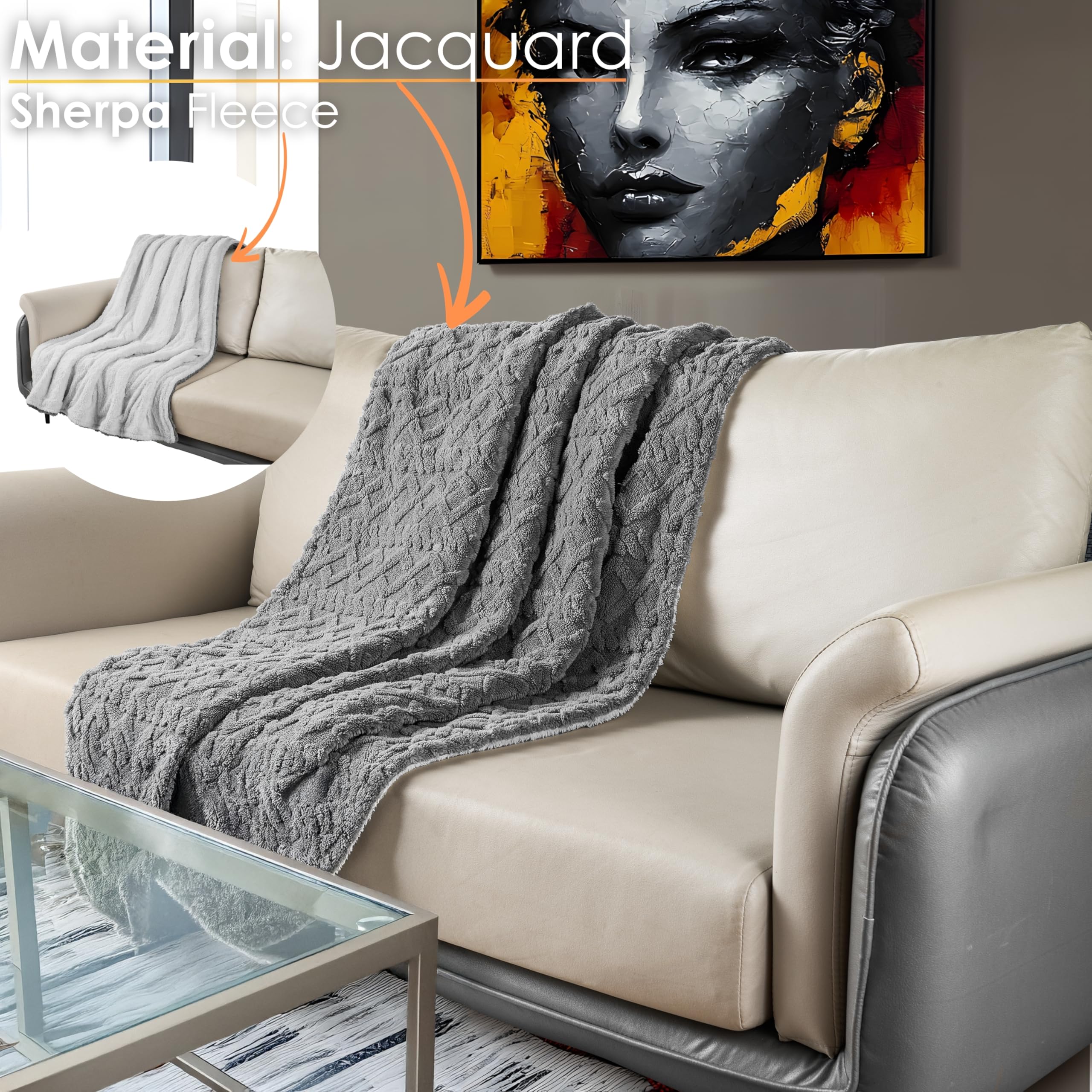 Koc grzewczy z automatycznym wyłącznikiem, przytulny, 180 x 130 cm, elektryczny koc grzewczy, koc na łóżko, sofę, koc termiczny, 9 stopni prania w temperaturze do 40°C