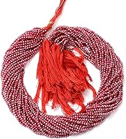 Vista 20 de Cuentas redondas sueltas al por mayor, hilo de cuentas de malaquita de 0.079 in, cuentas sueltas curativas de 12.5 pulgadas (AMB-5381)