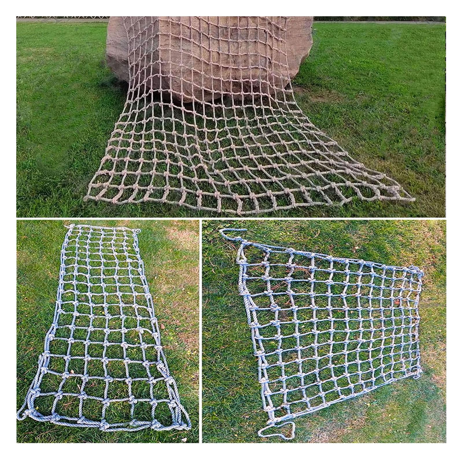 Filet d'escalade intérieur et extérieur 1x1m pour jardin et sécurité