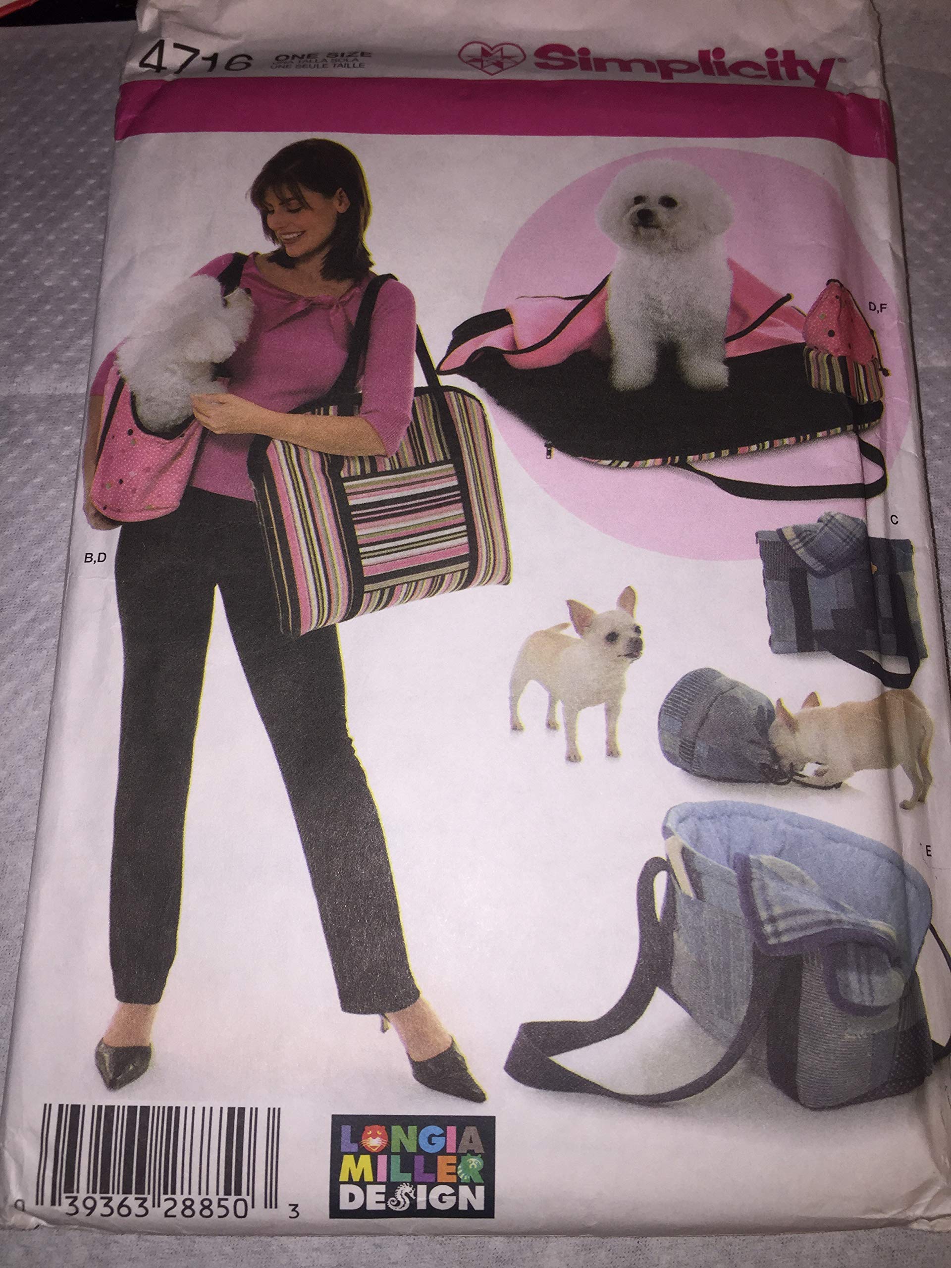 Patron de couture Simplicity pour accessoires animaux : finis les lits usés