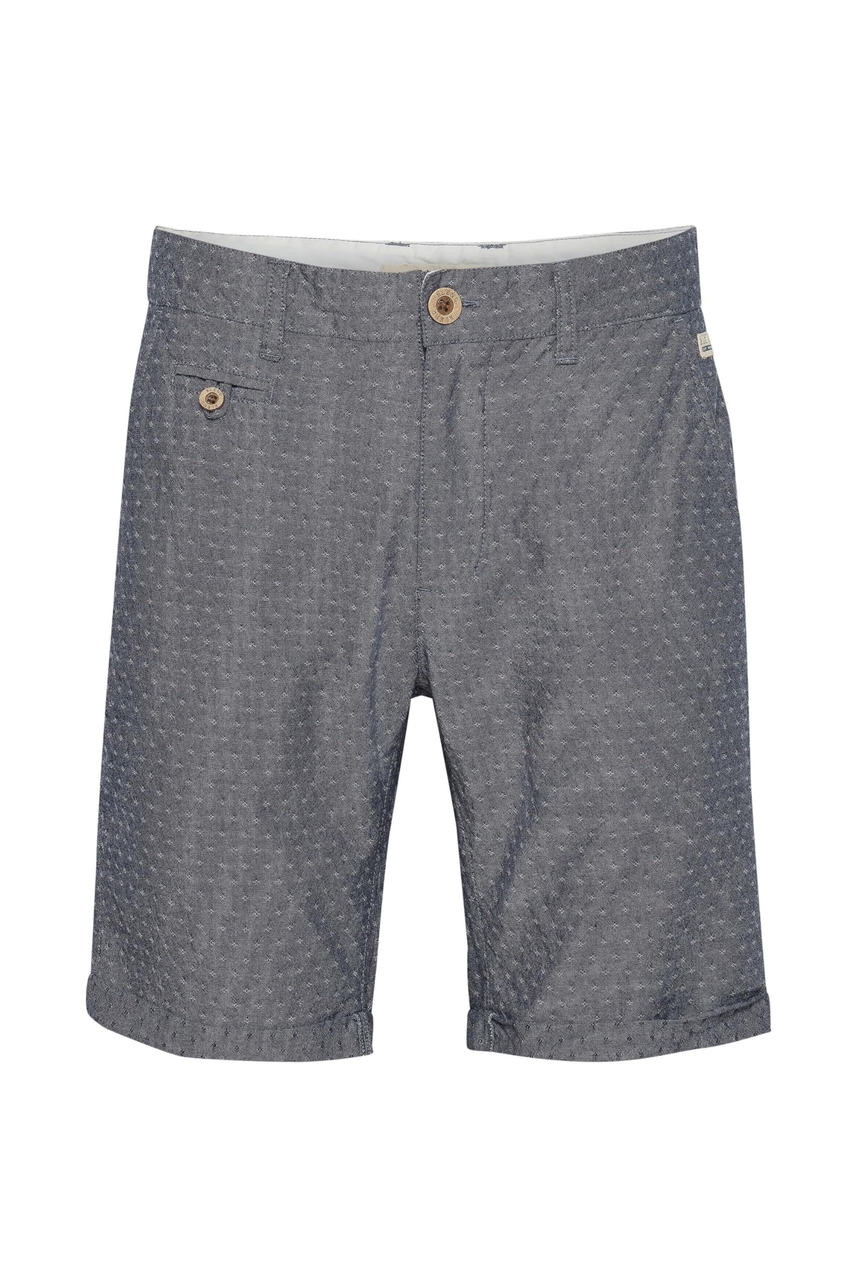 Blend BHSergio Herren Chino Shorts Bermuda Kurze Hose mit Rauten-Muster Eingrifftaschen 100% Baumwolle Regular fit