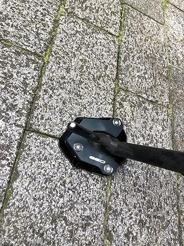 Miniatura 4 de ARMERI Strong and Sturdy Motorcycle Kickstand Foot Side Stand Extension Pad CNC for Kawasaki Z650 Z900 Z900RS Z 650 900 2017-2020 2021 2022 (Color