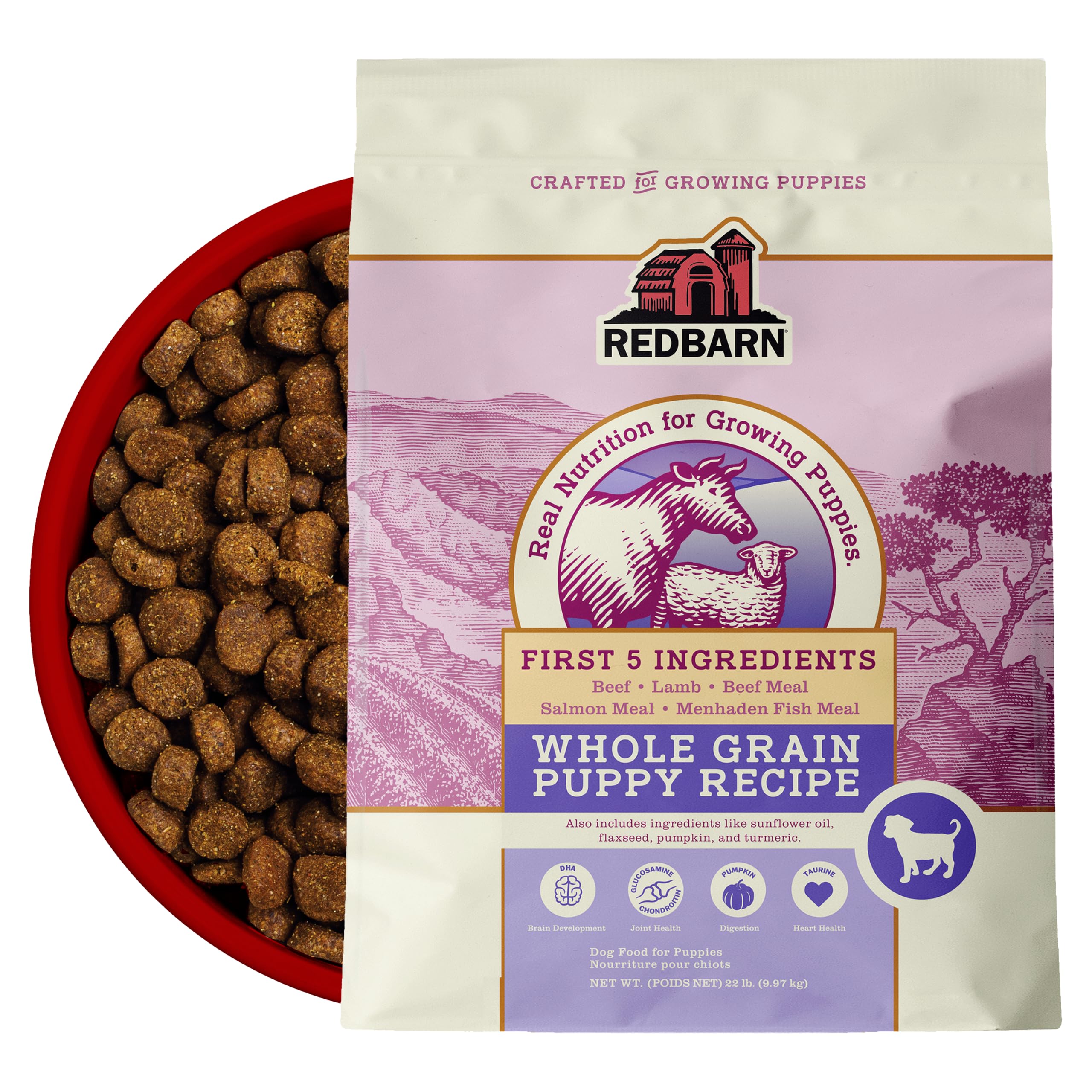 Redbarn Whole Grain Puppy Dry Dog Food