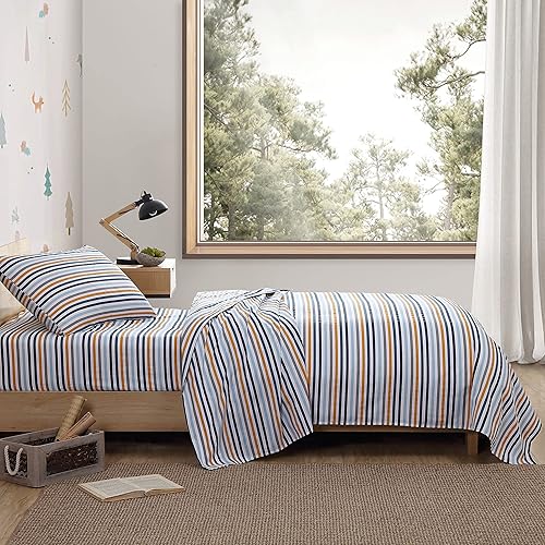 Miniatura 2 de Eddie Bauer Sábanas para niños, ropa de cama para niños pequeños resistente a las manchas con fundas a juego, súper suaves, esenciales ideales para