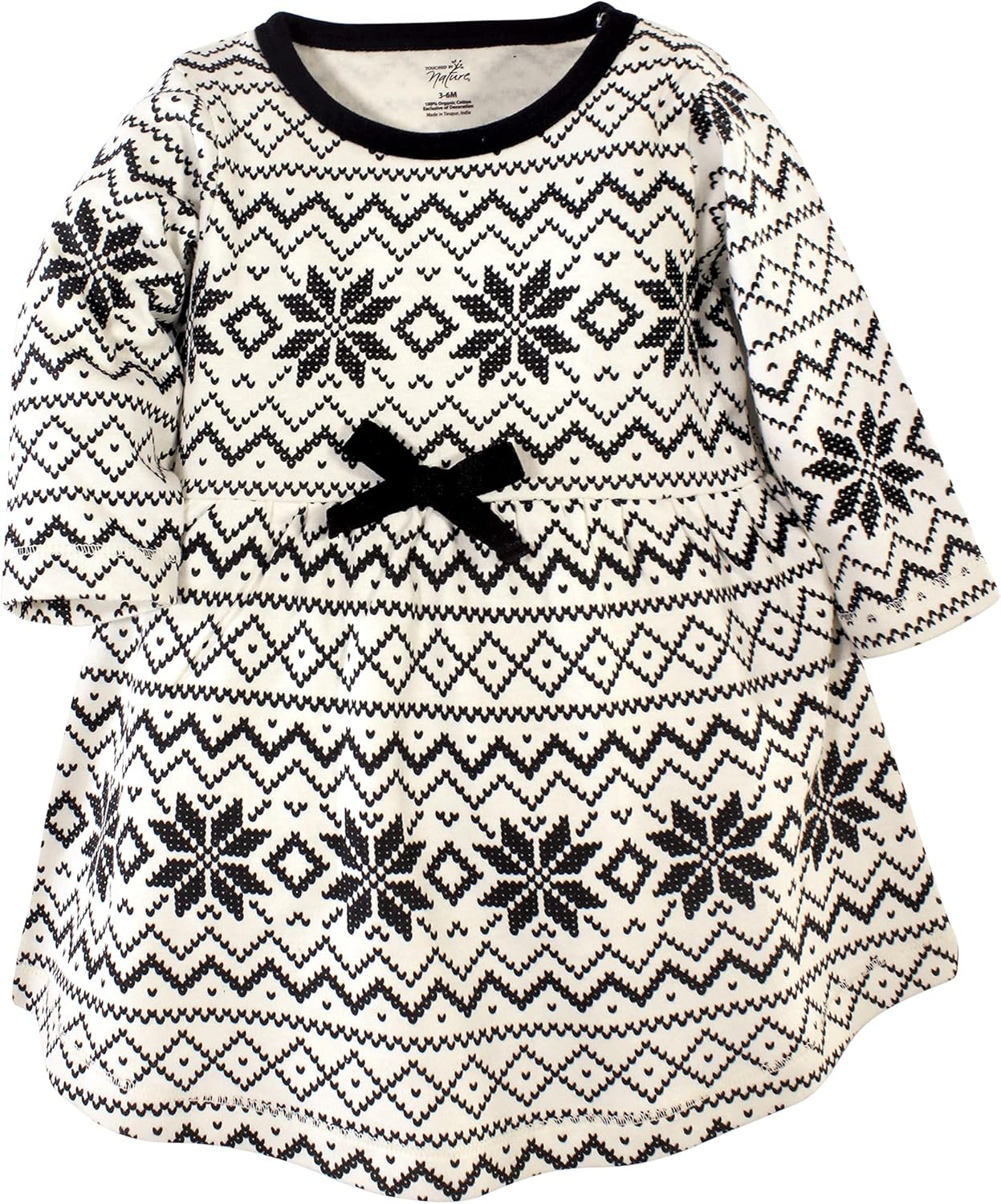 Touched by Nature Girls, Toddler, Baby and Womens Organic Cotton Short-Sleeve and Long-Sleeve Dresses: Clothing, Shoes & Jewelry