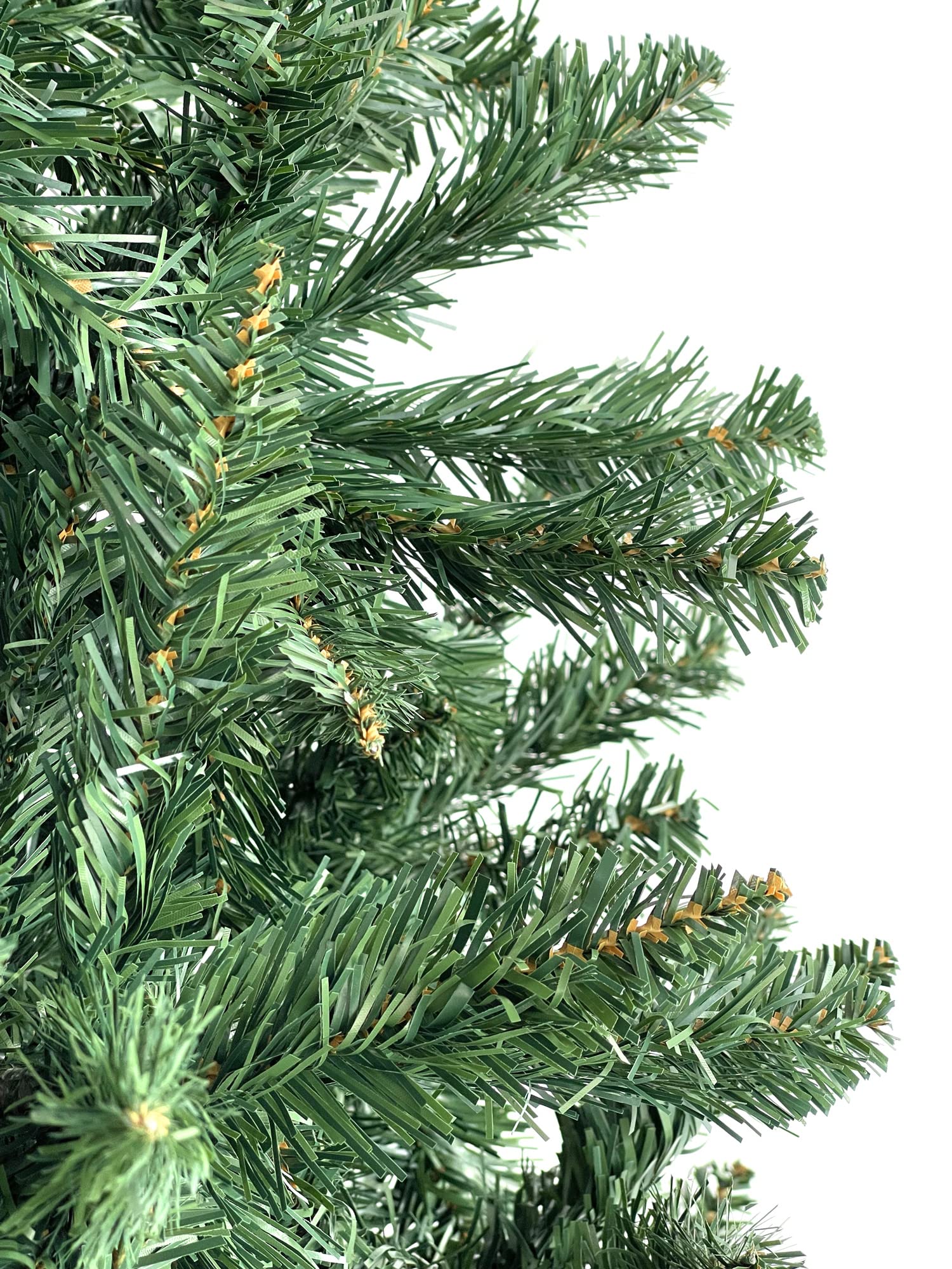 HOMCOM Kunstkerstboom, 630 takken, 37 dennenappels, brandvertragend