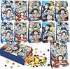 12 Pcs One Piece Party Bags,One Piece Paper Candy Bags,Kids Party Bags,Paper Party Bags for Kids Party,for Theme Party Boys Birthday Baby Showers Supplies