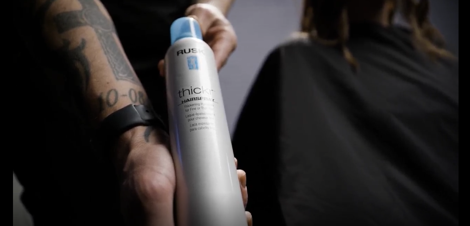 RUSK Thickr Thickening Hairspray 10 Fl Oz