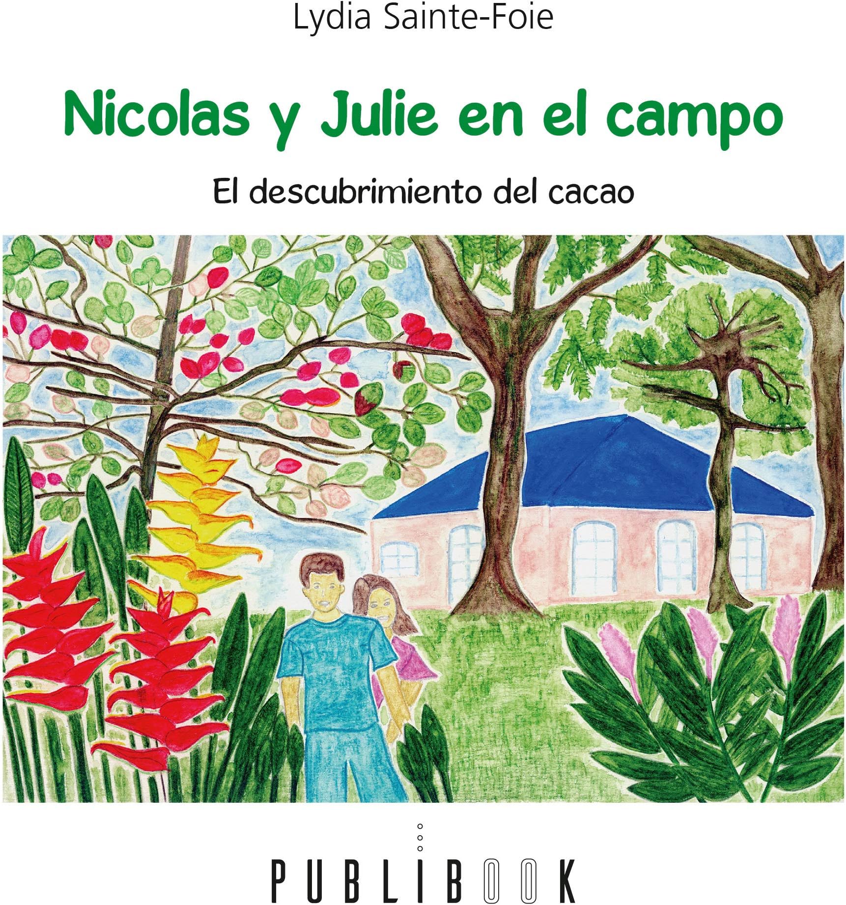 Nicolas y Julie en el campo