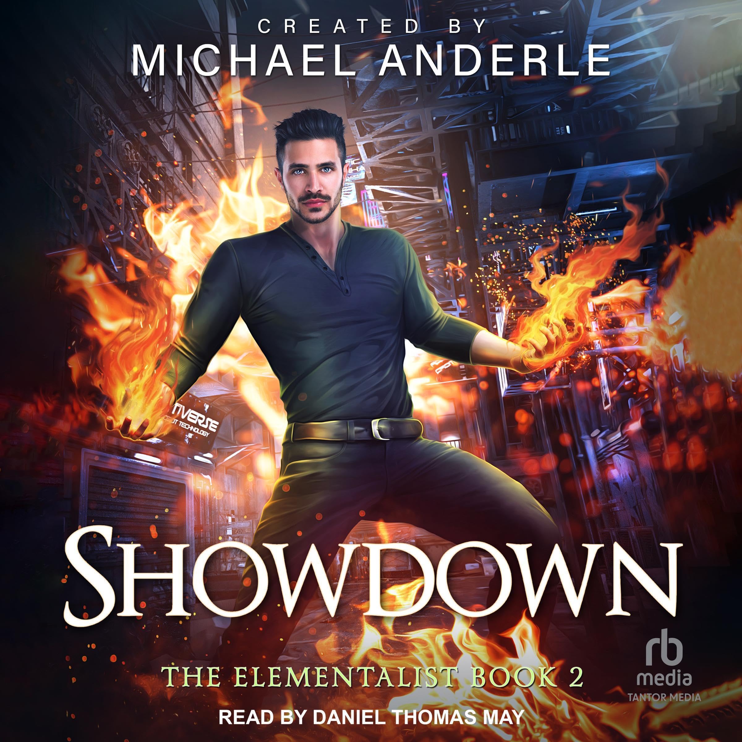 Cover art for Showdown: The Elementalist, Book 2