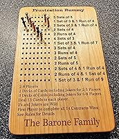 Vista 3 de Tablero de juego Rummy de la frustración de 8 jugadores