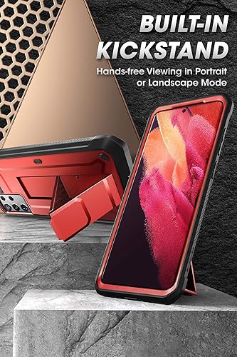 Miniatura 10 de SUPCASE Unicorn Beetle Pro Series Funda diseñada para Samsung Galaxy S21 Ultra 5G (versión 2021), cuerpo completo de doble capa resistente y funda