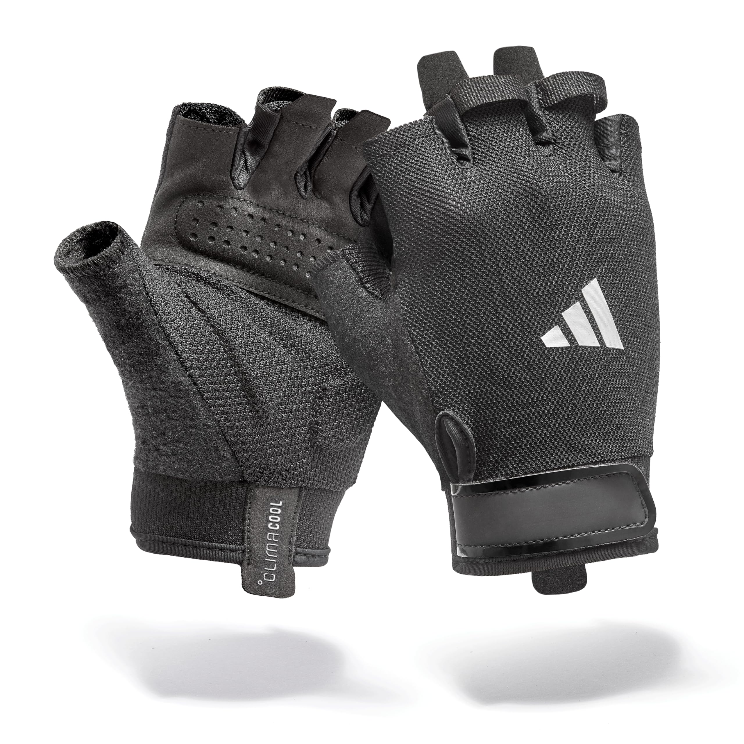 Adidas Essential Training Gloves - Moisture-Absorbing Aeroready Technology Coupled with an Extremely Comfortable, Durable Faux Suede Palm