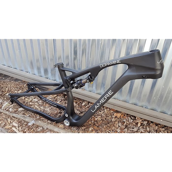Buy LaMere Cycles Dopamine Full Suspension Carbon Fat Bike Frame (Small ...