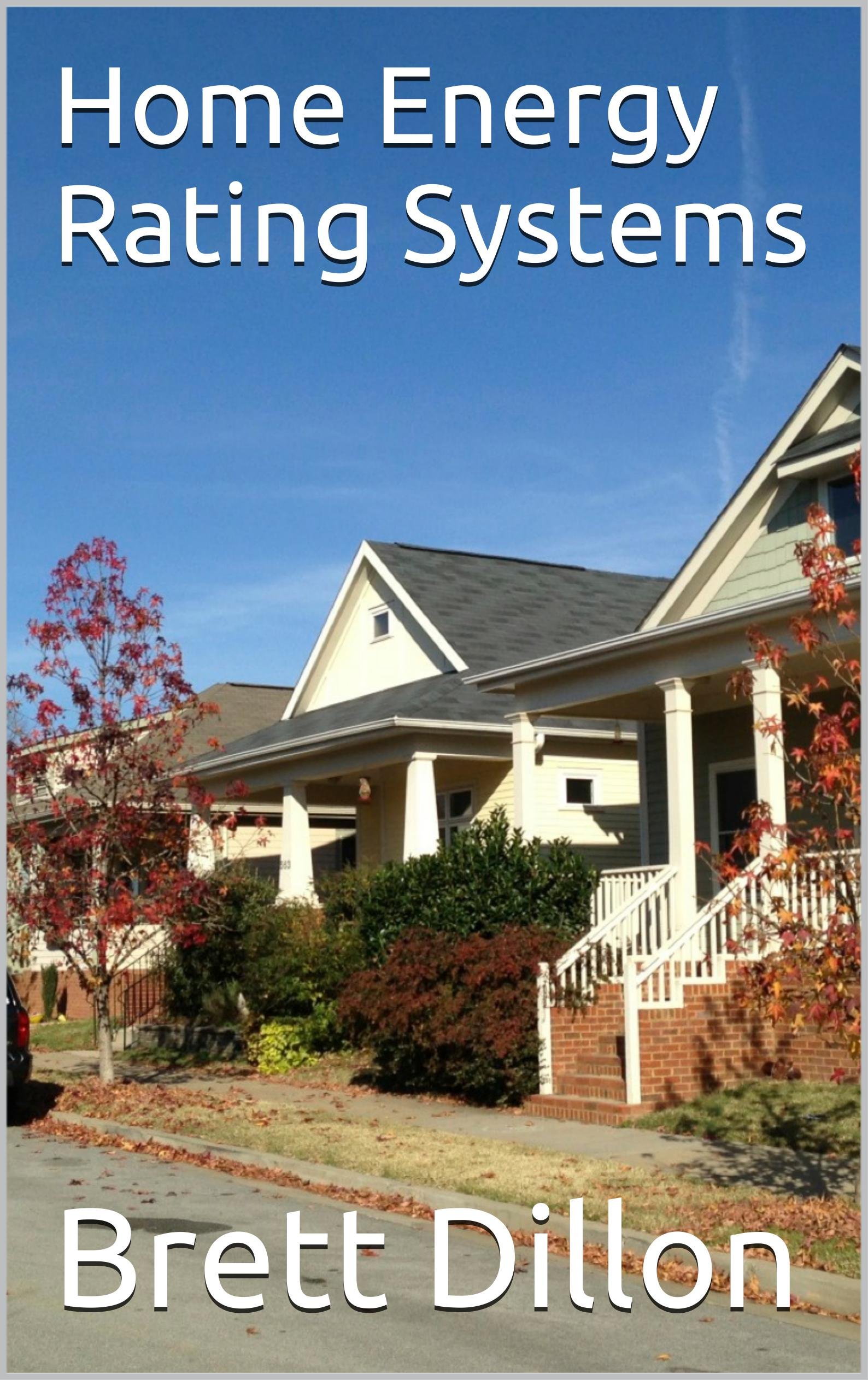 Home Energy Rating Systems HERS manual english book residential energy efficiency