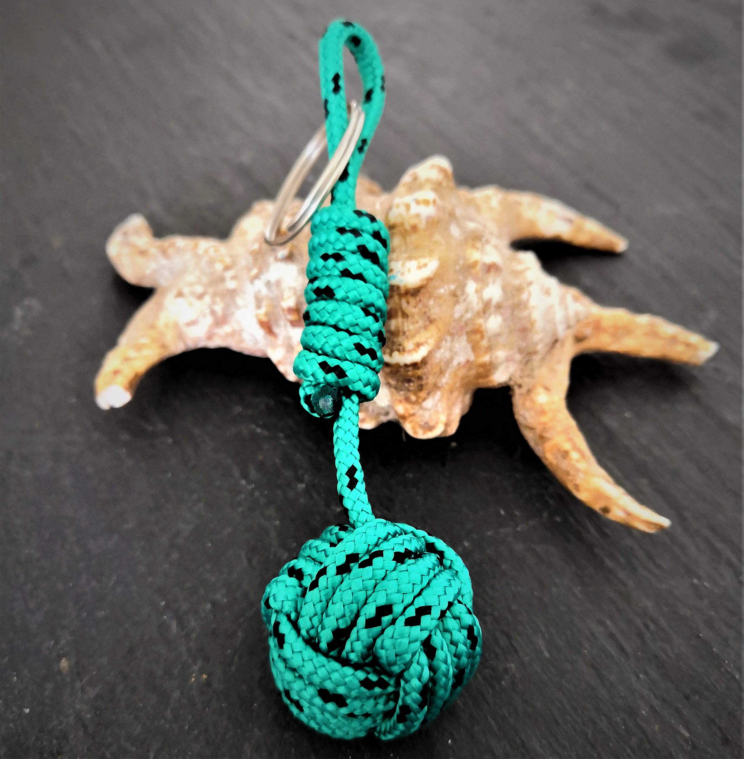 Porte-clés Pomme de Touline Vert