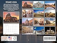 Vista 38 de Calendario de pared mensual 2025 de México, 12 meses, fabricado en Estados Unidos