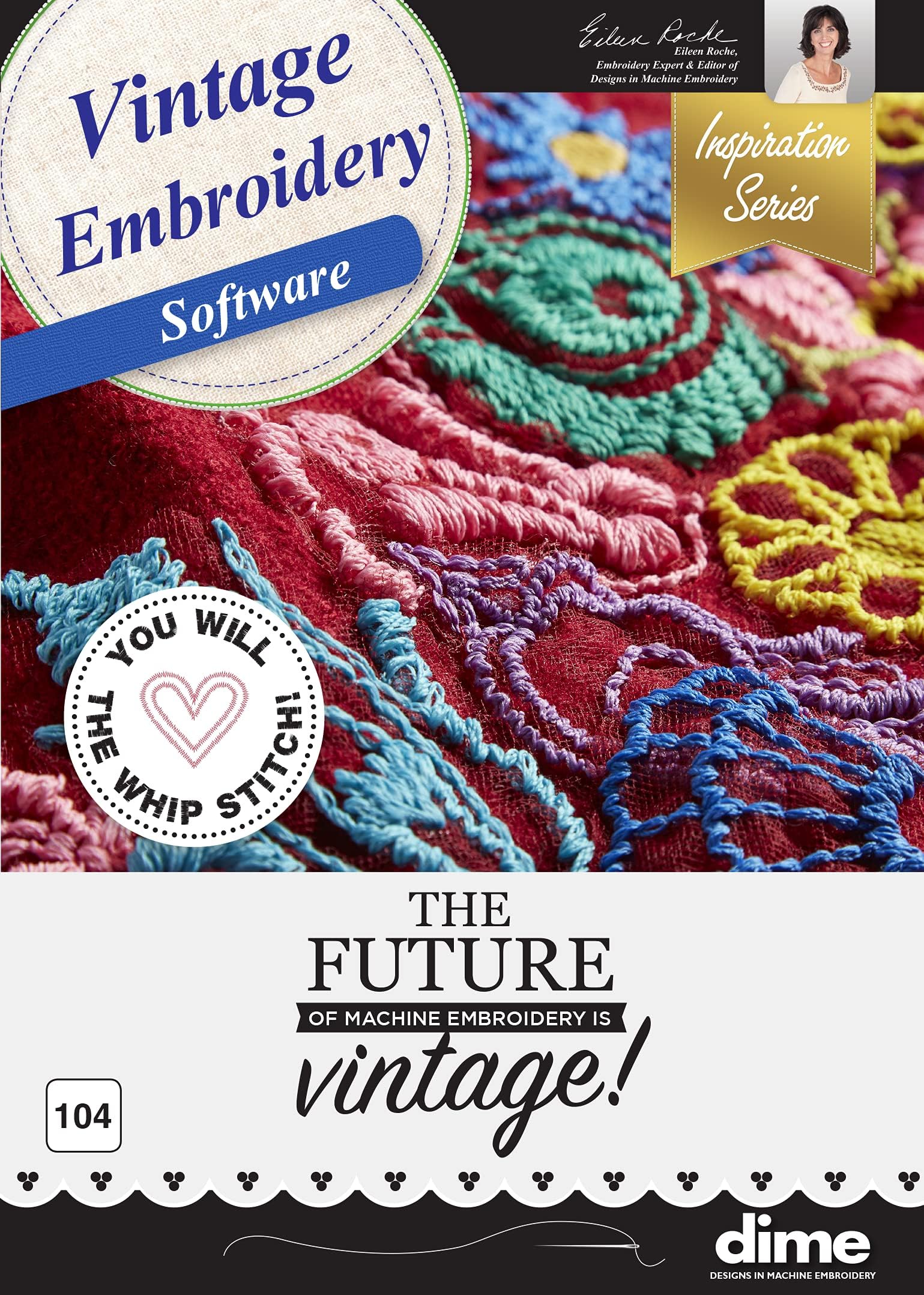 Vintage Embroidery Software for Machine Embroidery