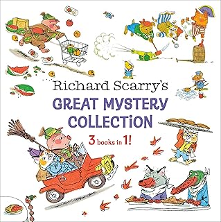 Richard Scarry's Great Mystery Collection: 3-books-in-1!