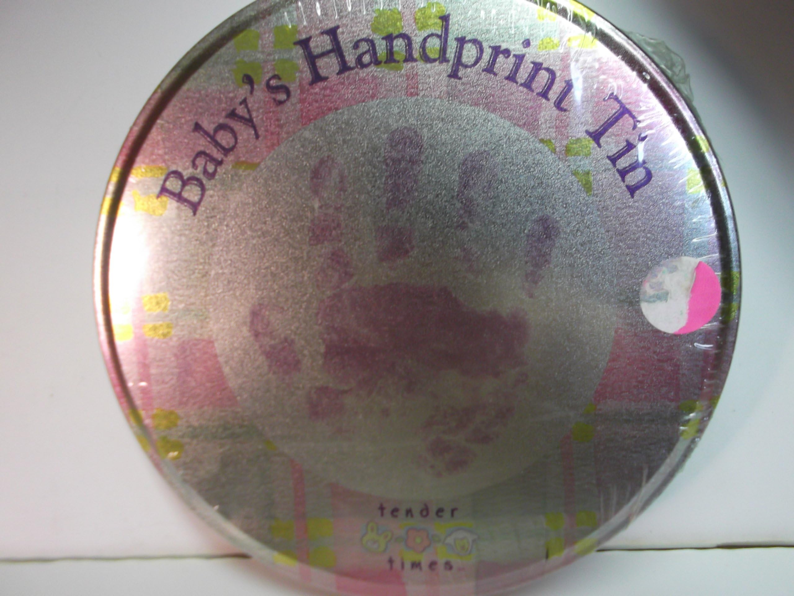Babys Handprint Tin
