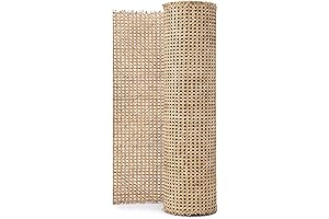 24" Width Natural Rattan Webbing for Caning Projects 24" W x 2 ft L