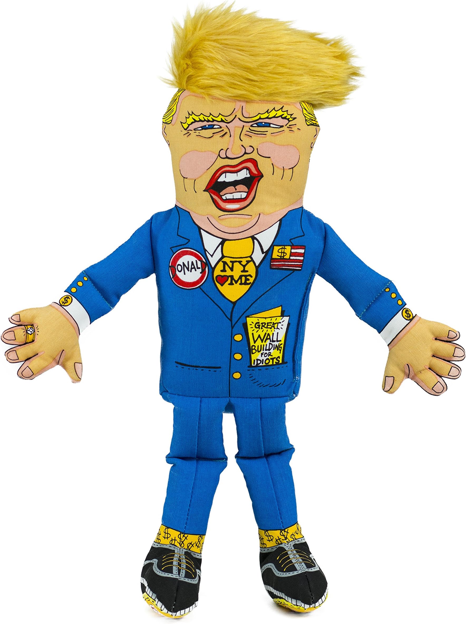 FUZZU Donald Dog Toy, Large