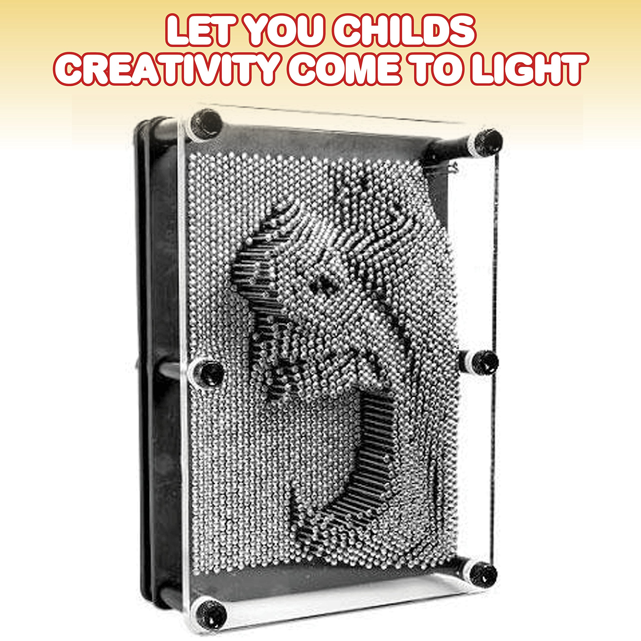 Amazon.co.jp: ArtCreativity 3Dピンアートトイ(2個パック) - L
