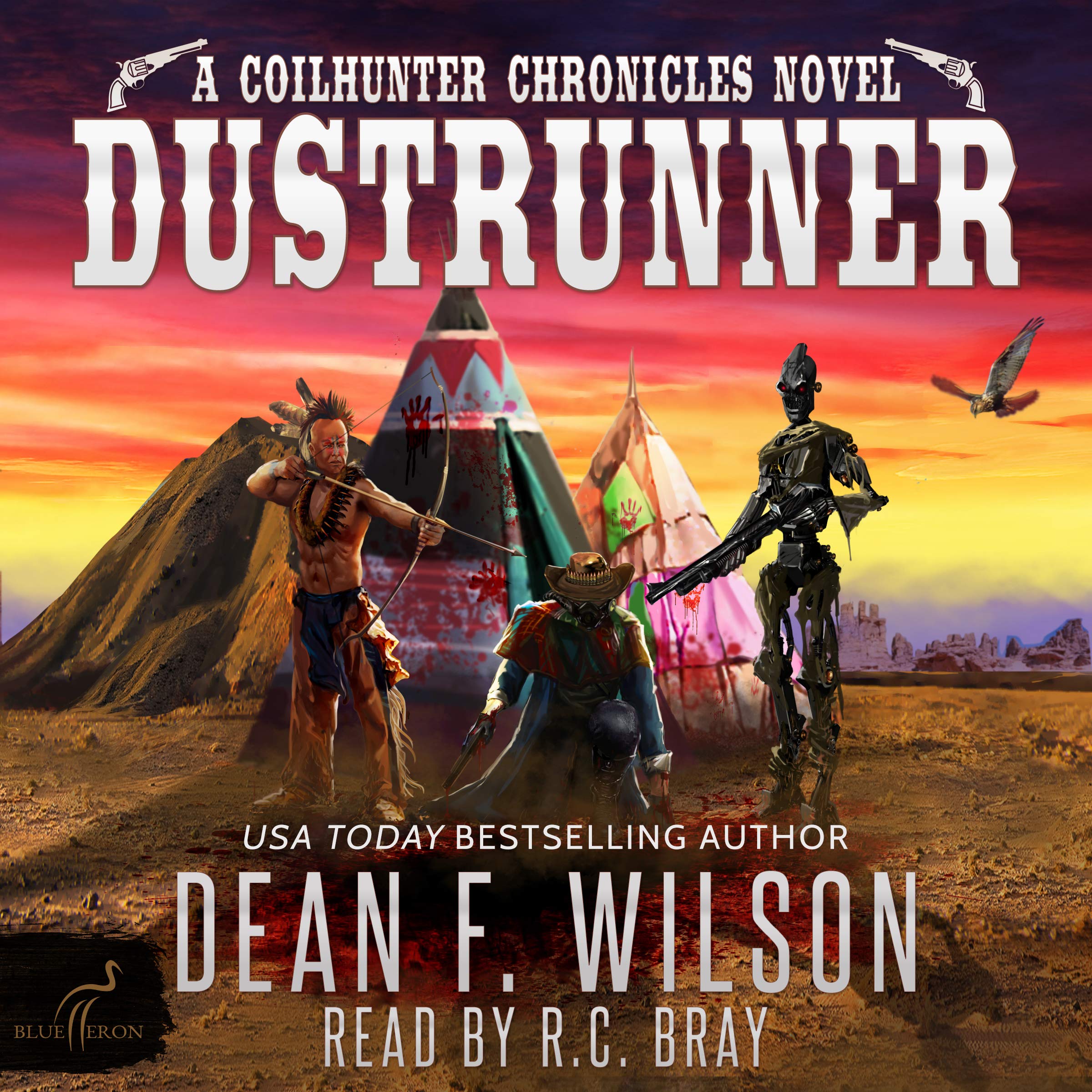 Cover art for Dustrunner - A Science Fiction Western Adventure