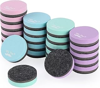 Mr. Pen- Mini Dry Erase Eraser, 24 Pack, Pastel Colors, Round Magnetic Dry Eraser, Whiteboard Eraser, Dry Erasers for Whiteboard, Magnetic Dry Erase Eraser, Dry Erase Board Erasers, Whiteboard Erasers