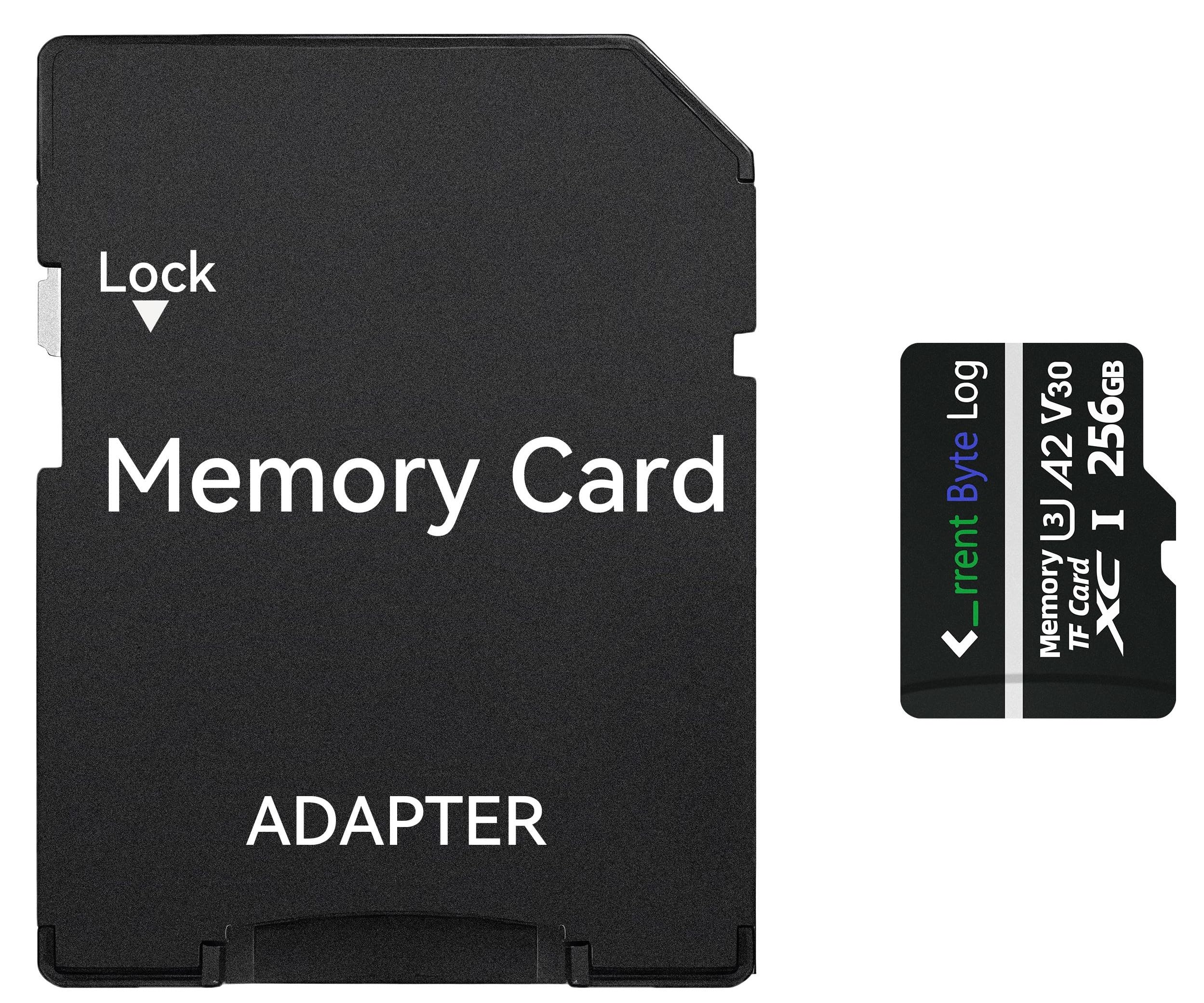 1 x 256GB Micro SD Card, V30, A2, U3, UHS-I, C10 | 4k Drones, Dash Cams, Security Cameras, Phones, Cameras | microSD | HDR | Drone