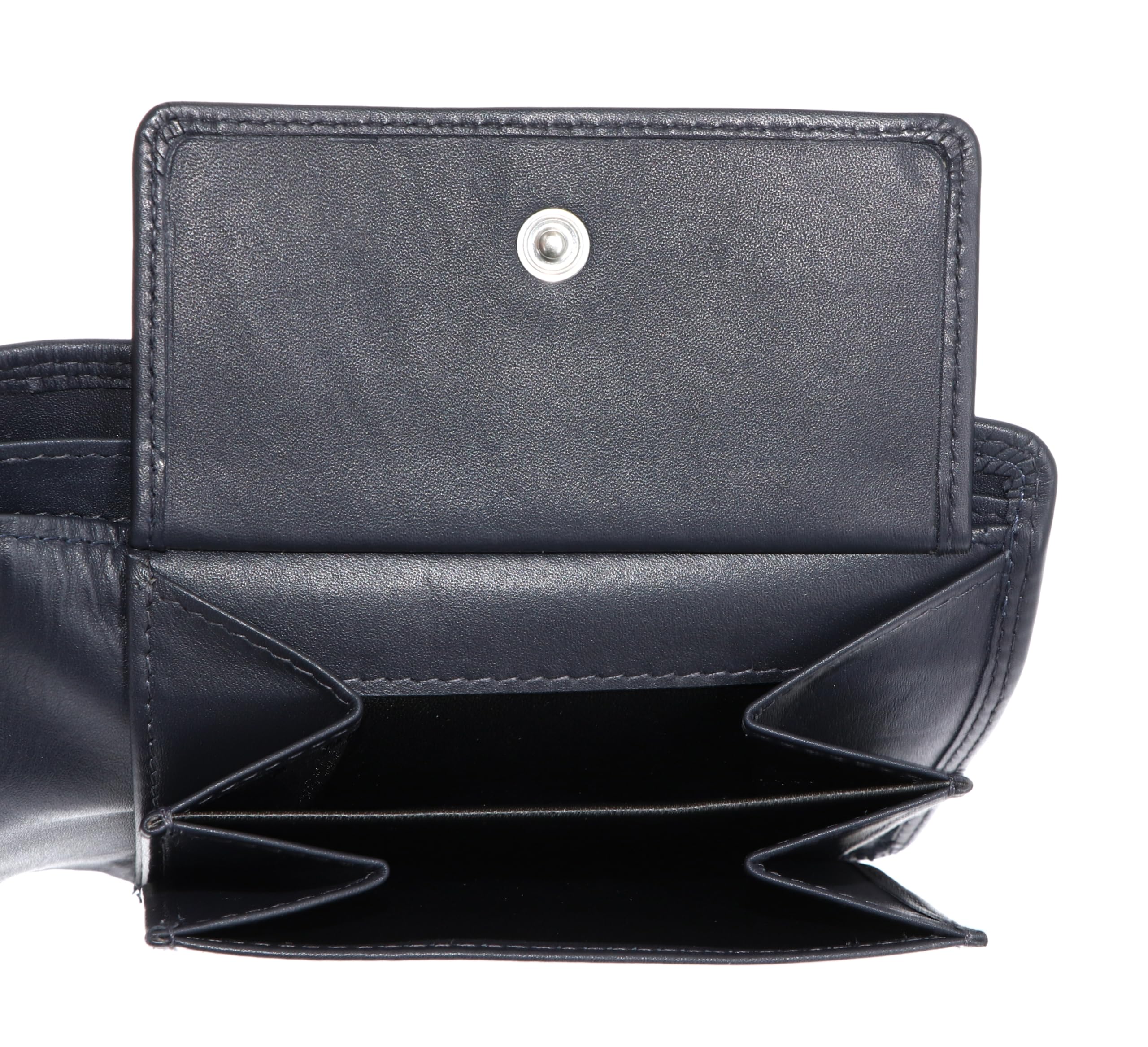 Golden Head Polo RFID Protect Billfold Coin Wallet Black, niebieski morski, Einheitsgröße, Klasyczny