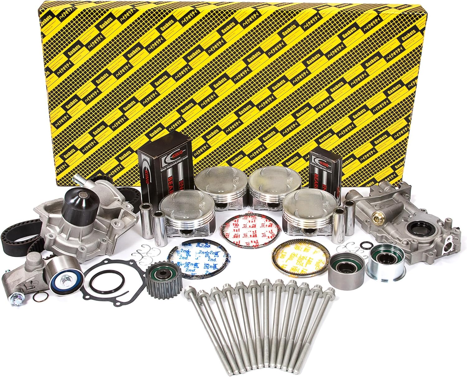 Evergreen OK9012M/0/0/0 Fits 04-05 Subaru Impreza Forester Outback 2.5 SOHC 16V EJ251 EJ253 EJ259 Master Overhaul Engine Rebuild Kit