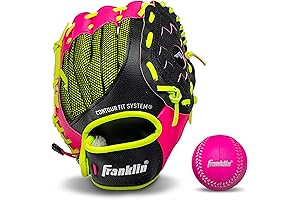 Franklin Girls T-Ball Glove: Perfect for Budding Ballplayers