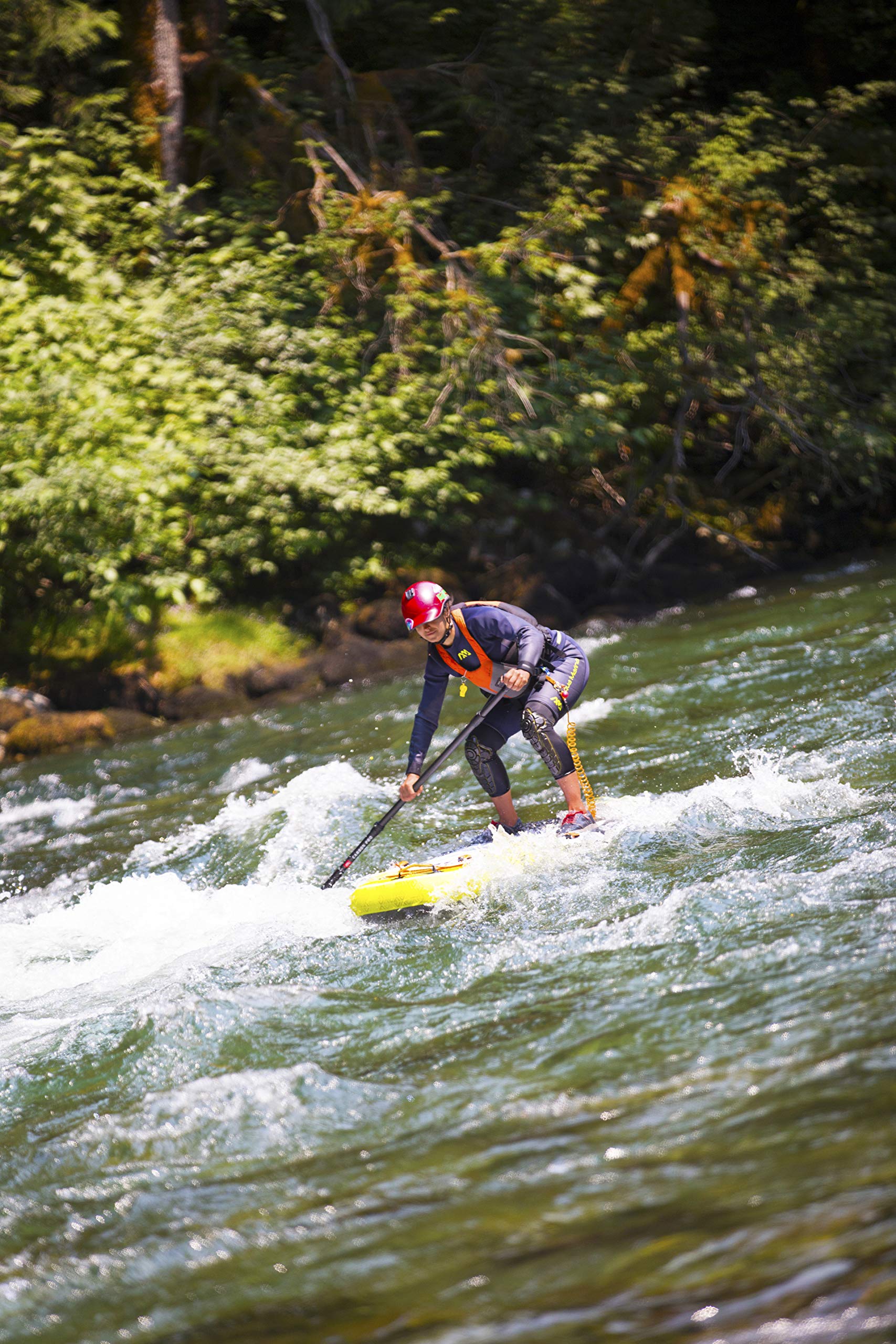 Aquamarina Rapid SUP Stand Up Paddle Board łącznie z smyczą, plecakiem i pompką