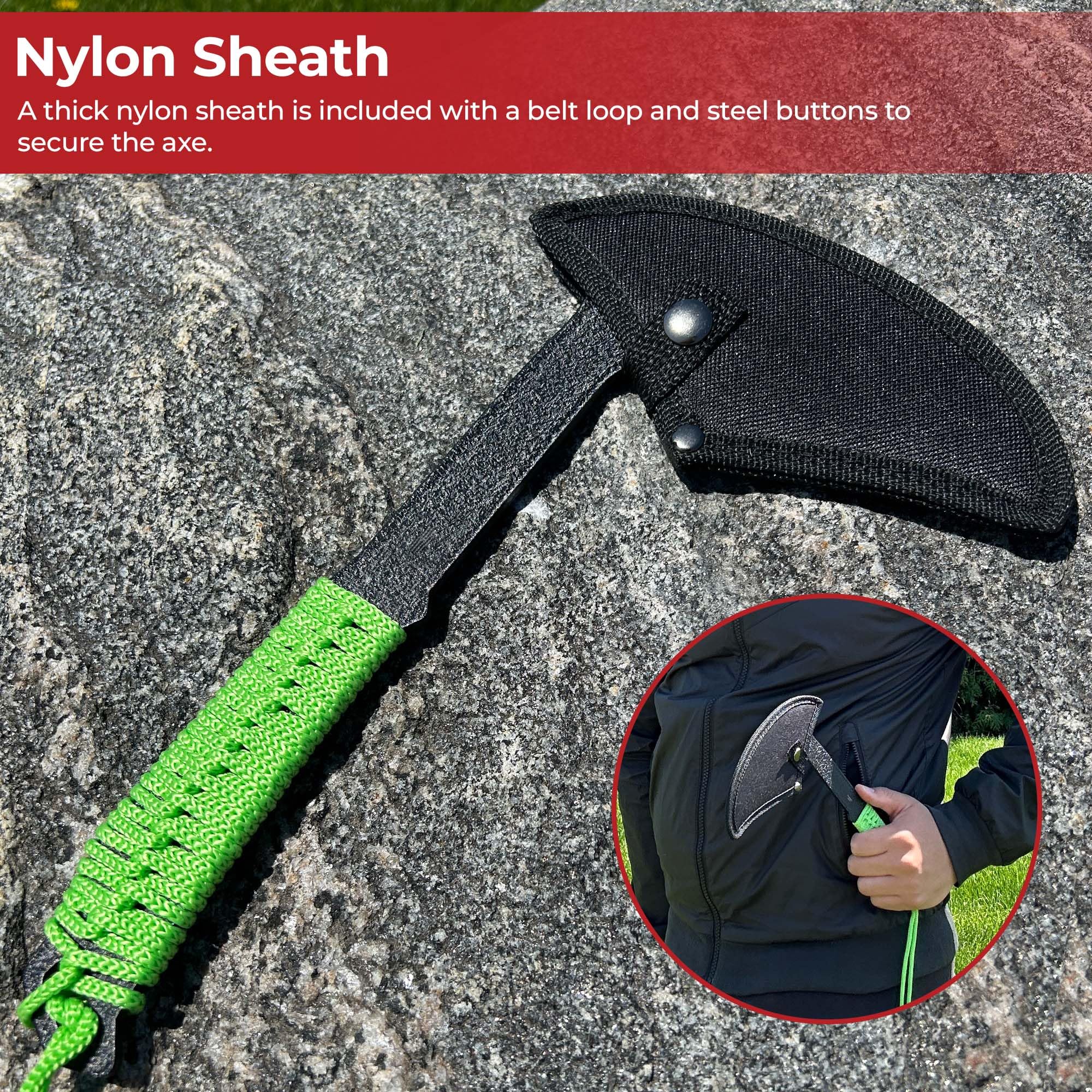 Amazon.com : MedievalDepot Full Tang Throwing Pickaxe: Tactical