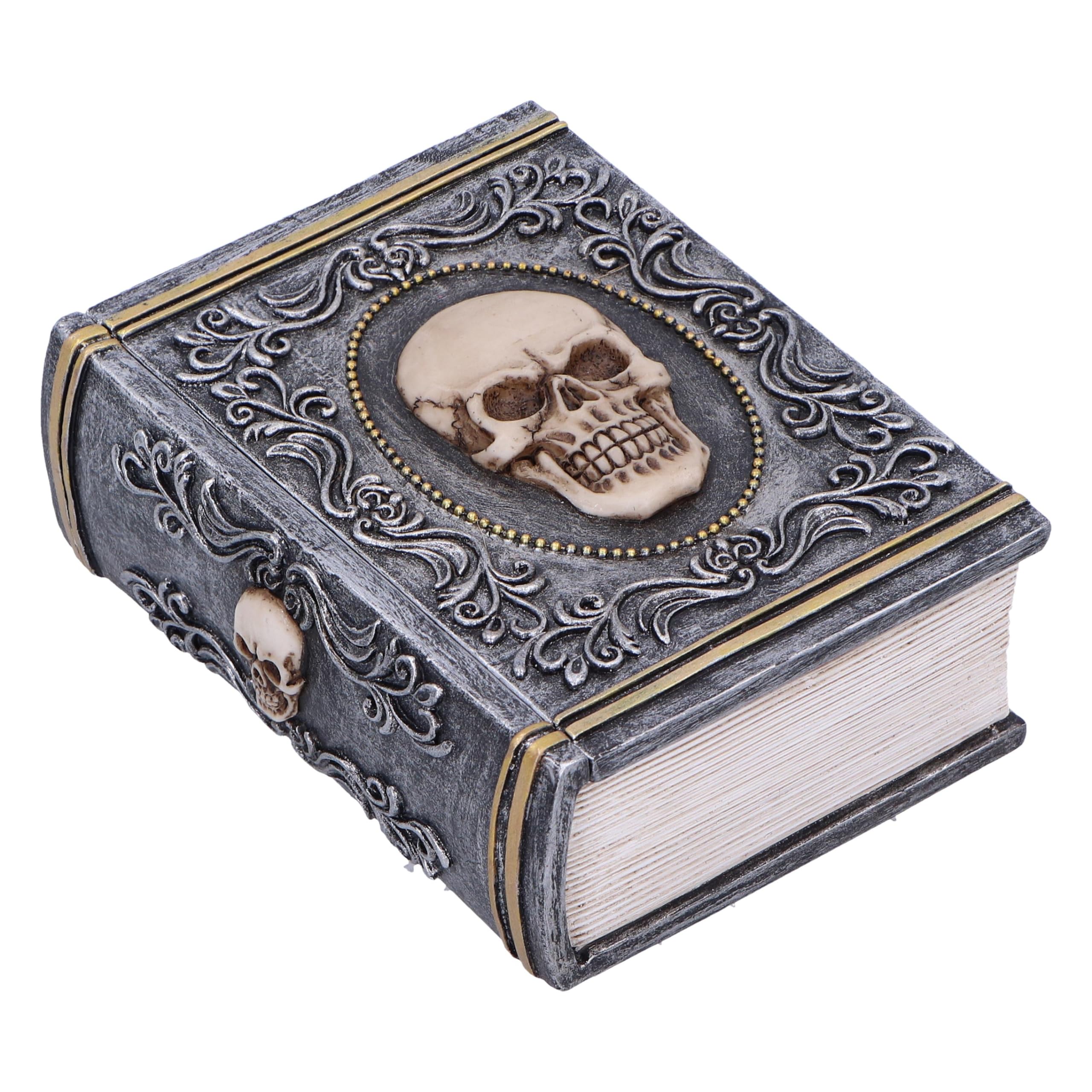 Amazon.com: Nemesis Now Grimoire Treasure Box 11cm, Resin, Grey