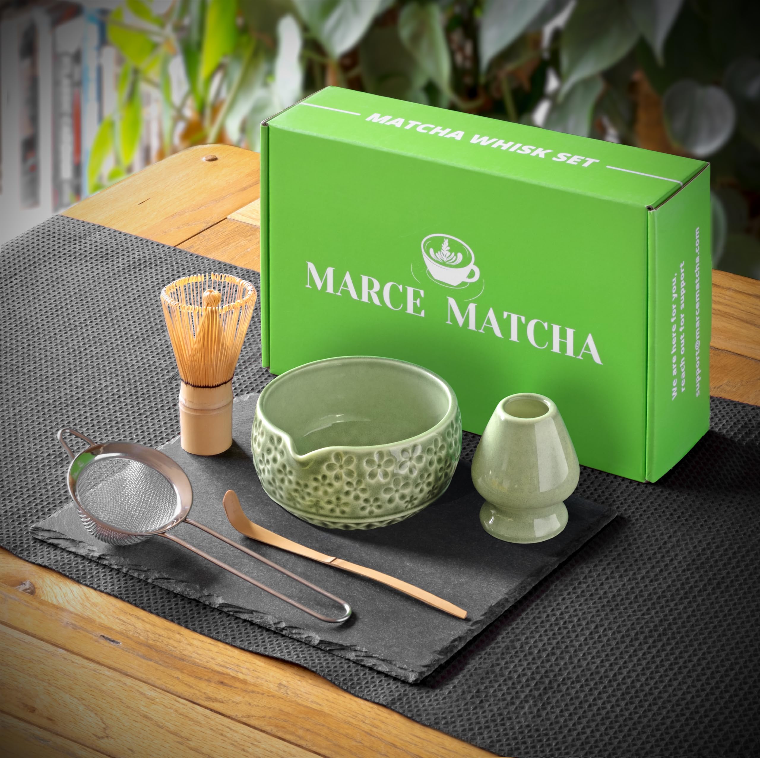 Amazon.com: Marce Matcha Whisk Set- Matcha Set includes Matcha