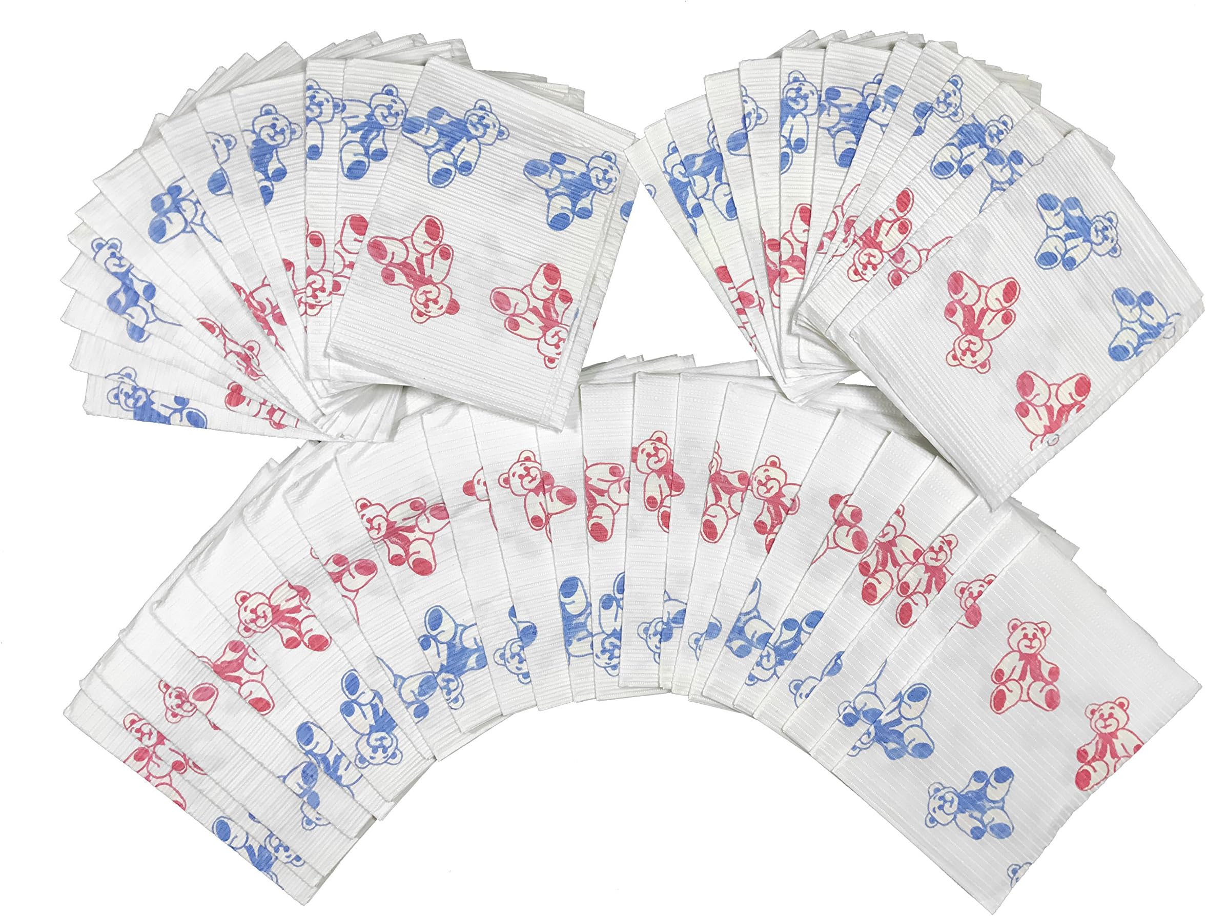 40 Count - Teddy Bear Baby Public Changing Table Liners - 13 in. X 19 in.