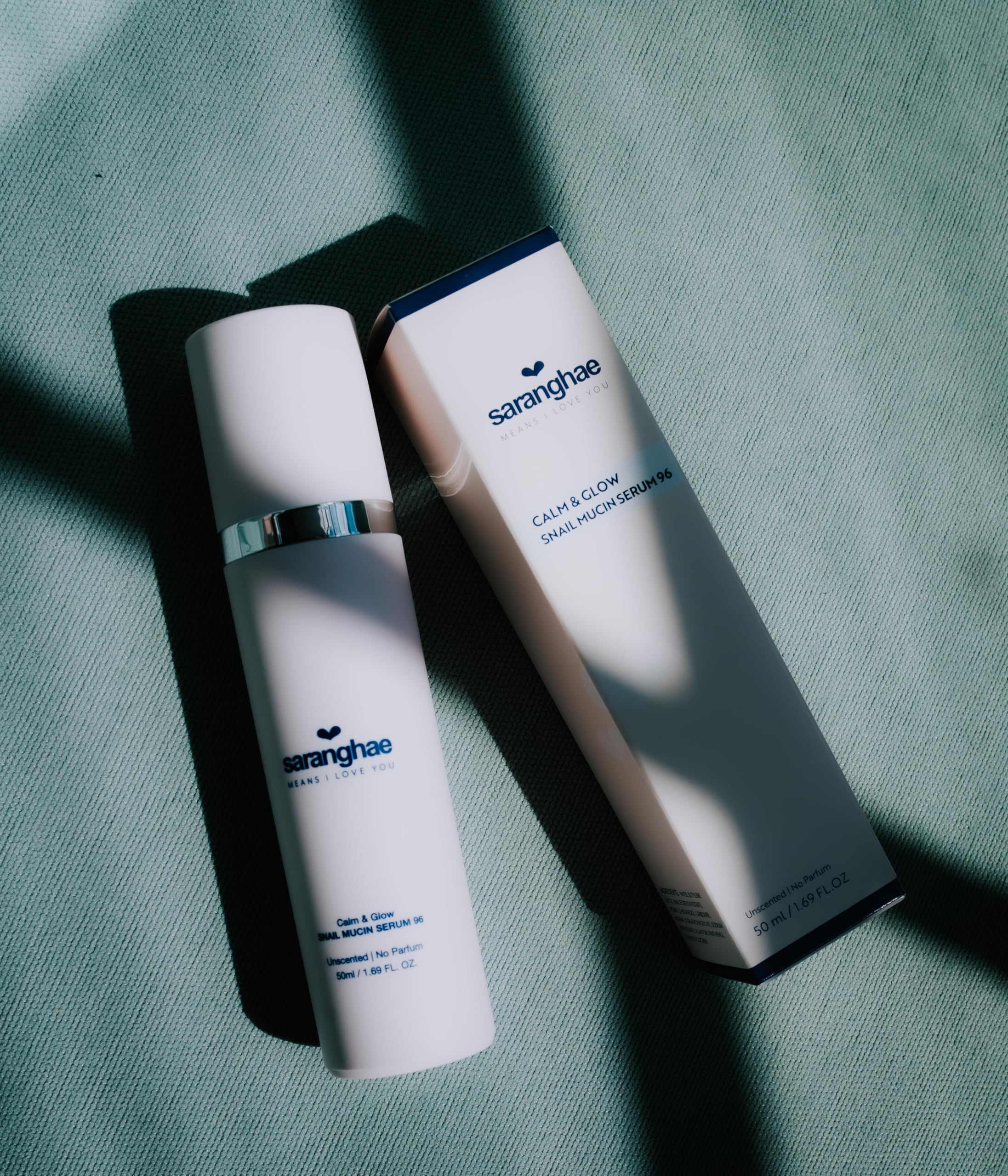Saranghahe Snail Mucin Serum for Face with Niacinamide