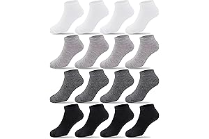 16 Pairs Kid Socks Girls (8 to 10 Years)