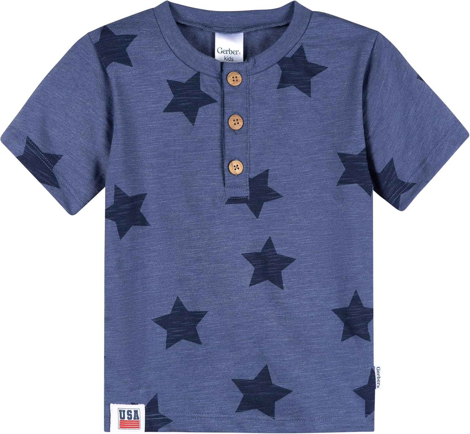 Gerber baby-boys Toddler Boys' Shirt and Shorts Set