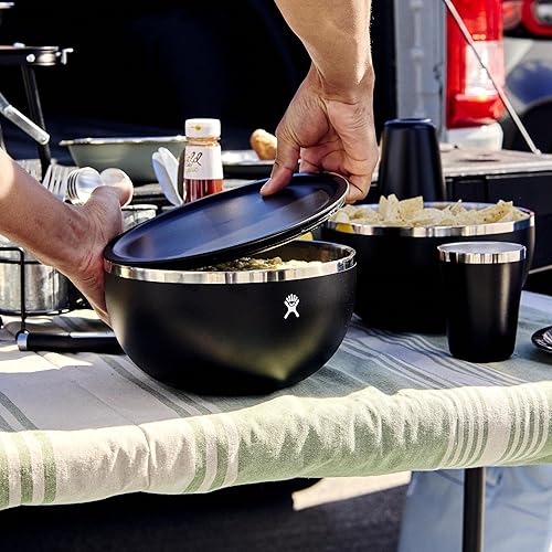 Miniatura 5 de Hydro Flask Outdoor Kitchen Bowl - Stainless Steel Dinnerware Reusable Camping Gear Mess Kit - Dishwasher Safe, BPA-Free, Non-Toxic