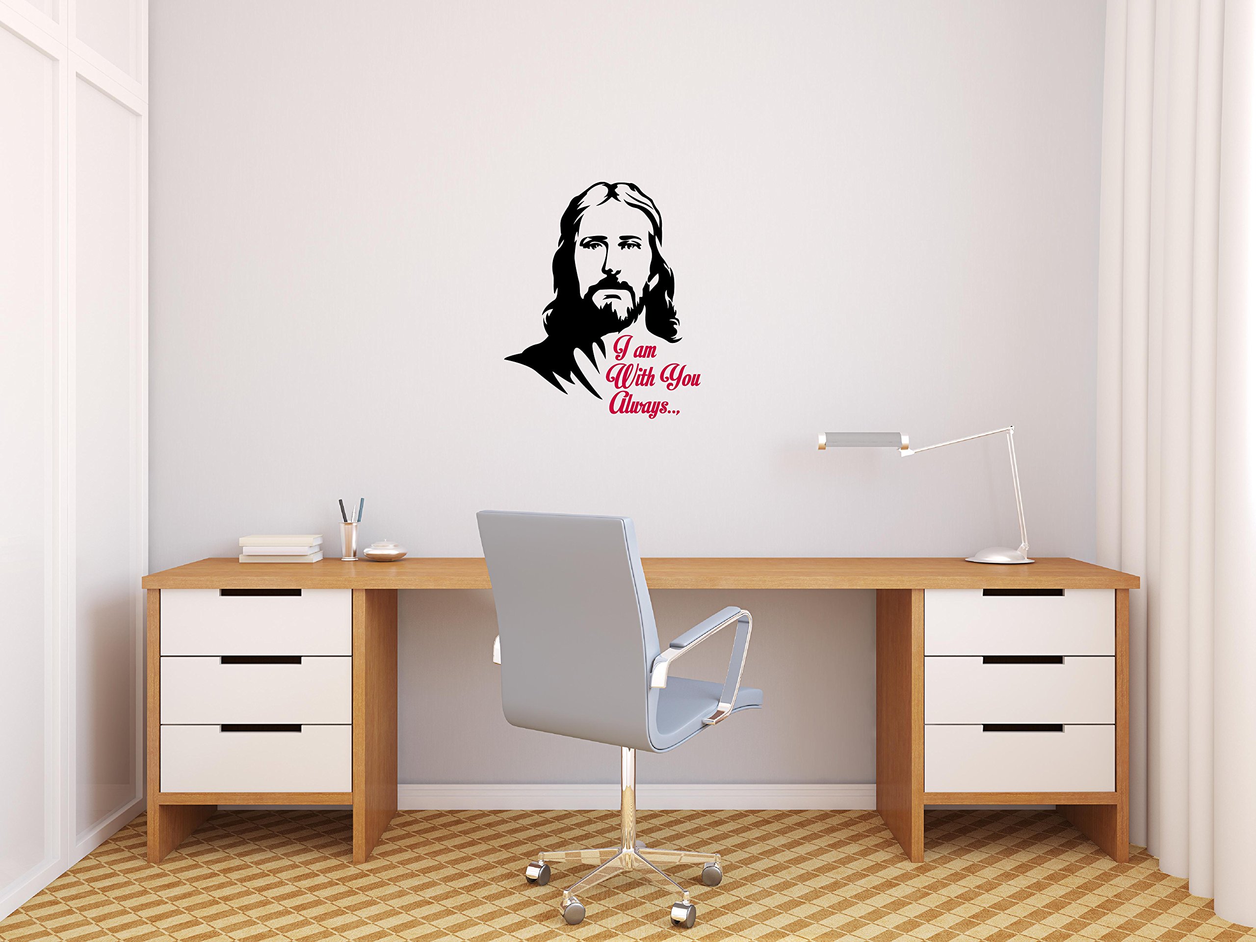PEACOCKRIDE Vinyl Religion Wall Sticker, Black (B01N31DPVT) Amazon Price History, Amazon Price Tracker