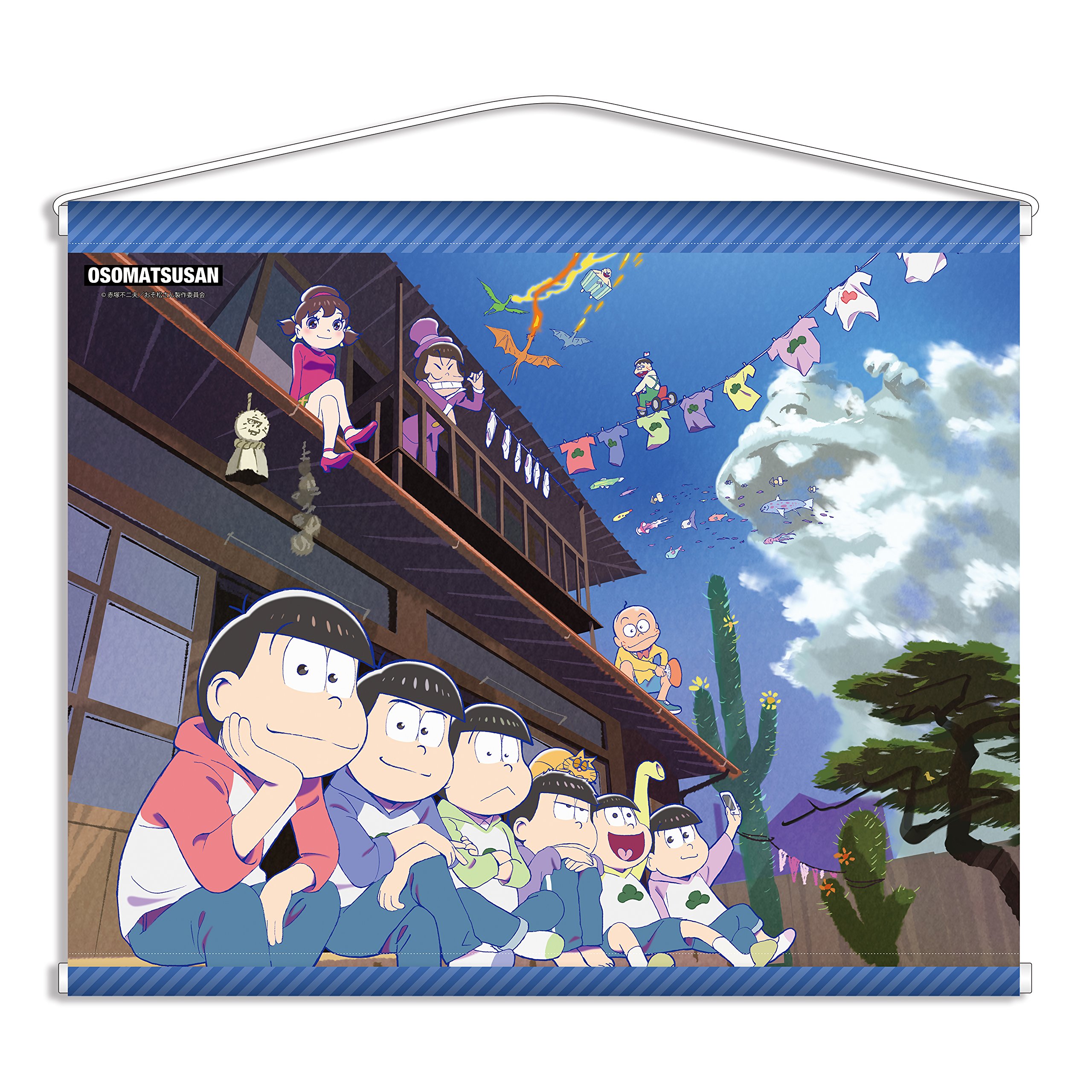 Amazon.co.jp: おそ松さん タペストリー メインビジュアル ver. 縦約